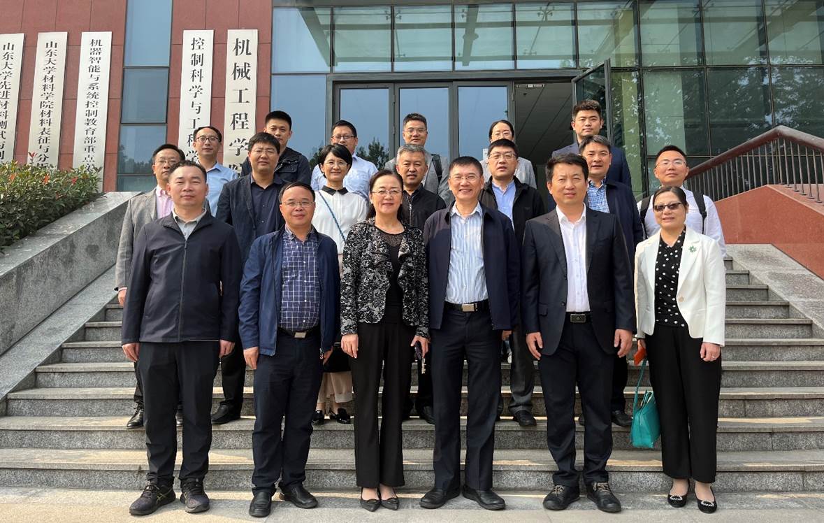 我院领导带队赴山东大学机械工程学院开展调研交流 我院领导带队赴山东大学机械工程学院开展调研交流